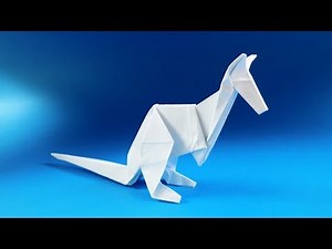 How to make origami KANGAROO - Origami animals (Jo Nakashima)