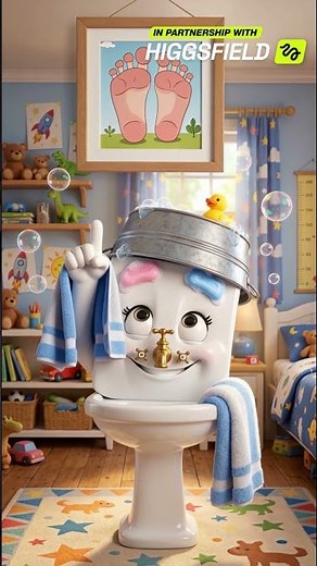 Splashing Fun: The Ultimate Foot Wash Challenge! 🛁👣 #shorts #learn