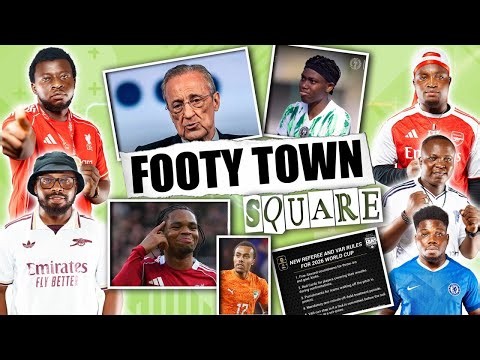 FOOTY TOWN SQUARE - (FT. Psalm, Mekele, Henry, Cali & Godfrey)