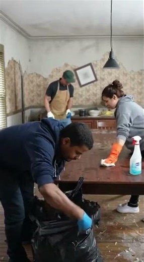 DESTROYED DINING ROOM → MODERN DINING ROOM — a step by step transformation