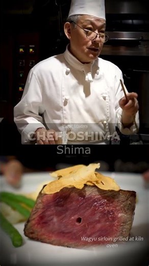 Chef Oshima Manabu. Shima Steakhouse, Tokyo 🇯🇵 #meatsommelier phot credits : Mark Wiens