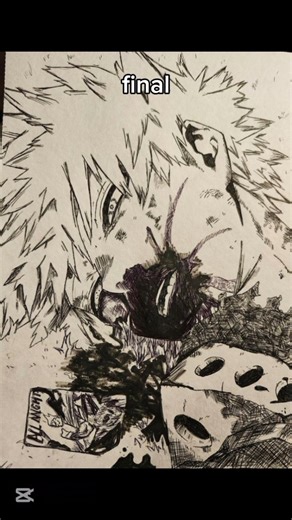 from the sketch to the final result #anime #art #drawing #sketch