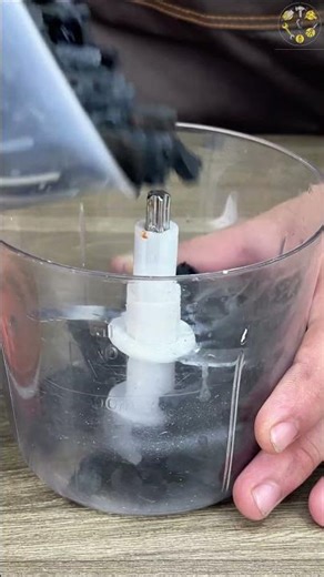 Mix charcoal with salt! Billions of people will never know what happened 😱 #shorts