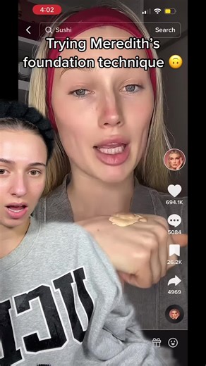 Trying Meredith’s Foundation Technique