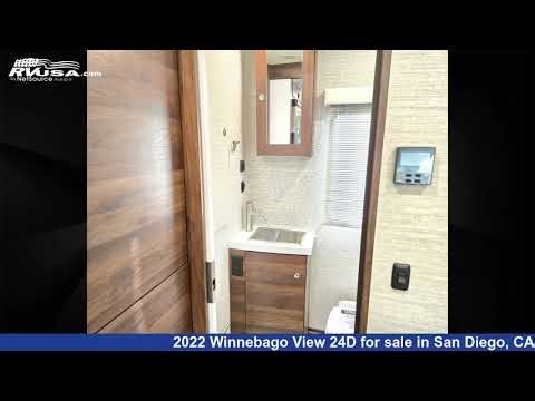 Phenomenal 2022 Winnebago View 24D Class C RV For Sale in San Diego, CA | RVUSA.com