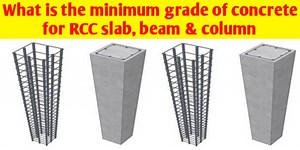 What is the minimum grade of concrete for RCC work? - Civil Sir