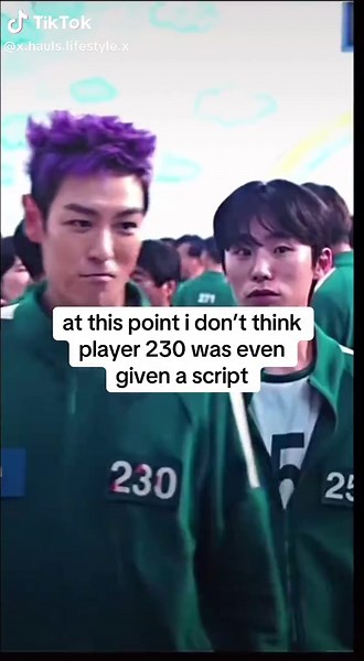 Unscripted Moments of Player 230 in Squid Game Season 2
