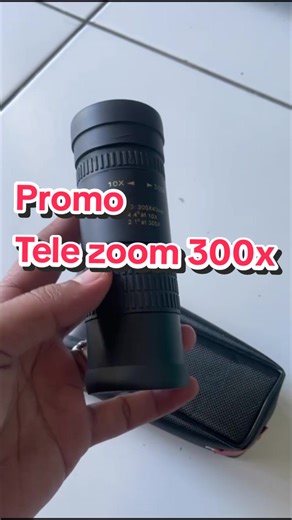 Promo telescope tee zoom 300x murah kualitas oke awet bisa intip si dia #intip #zoom #telescope #zoom300x
