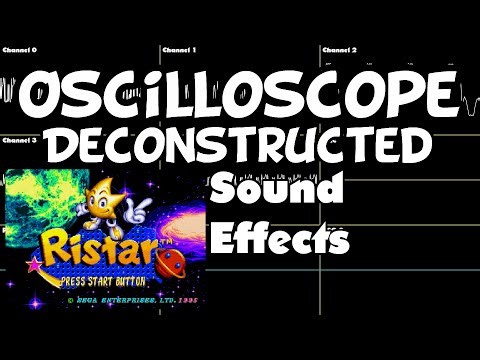 Ristar - Sound Effects - Oscilloscope Deconstruction