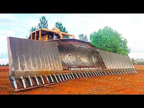 Extreme Bulldozer Forest Clearance Equipment