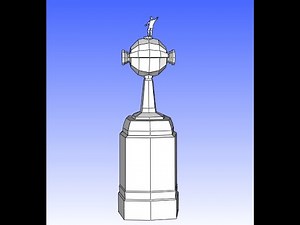 Tutorial Metasequoia 4, como hacer copa libertadores papercraft