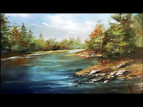 Quick Acrylic Landscape Techniques