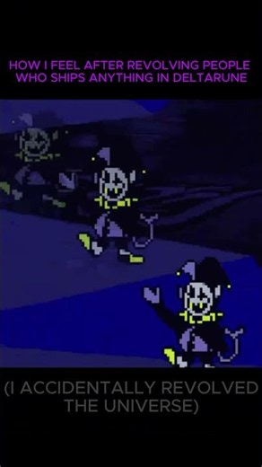 THE TRUE AND NEO CHAOS! #undertale #jevil #deltarune #freedom #memes #deltarunechapter1