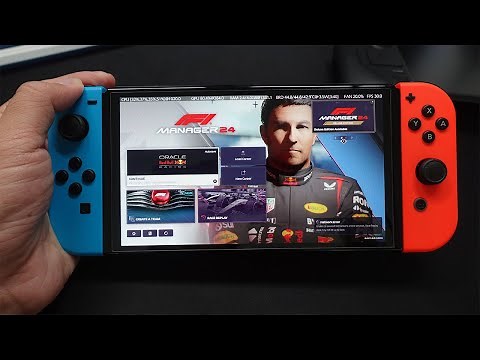 F1 Manager 2024 Gameplay On Nintendo Switch Oled