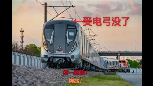 【上海地铁拟人·小剧场】16号线因为跑不过11号线被欺负，欺负16号线的11和18受电弓被撅掉了！