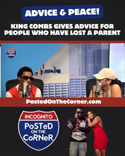 King Combs gets real about his EP Never Stop, working with Kanye West, and channeling grief into music. From creative genius in the studio to heartfelt tributes to his late mother, this interview dives deep into his life and legacy. ✨ Full interview is out now!  @datboyinc x @djmisses is taking over your radio  1.844.426.7682 (POTC)   #PostedOnTheCorner | 92QJams Baltimore | Facebook