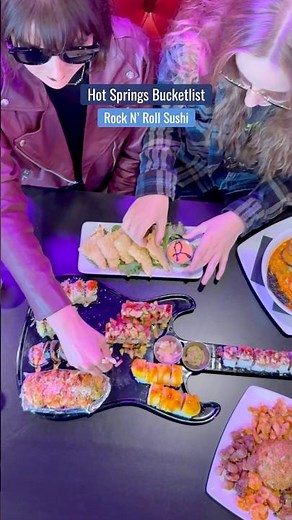 Hot Springs Bucketlist | Rock N Roll Sushi
