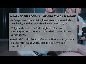 What Are The Regional Kimono Styles In Japan? - Japan Past and Present