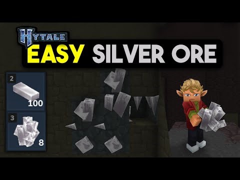 Hytale Silver Ore BEST LOCATIONS! (Where To Find Silver)