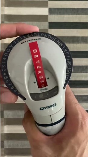 How to use Dymo label maker #label
