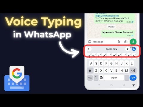 How To Enable Voice Typing in Gboard in WhatsApp