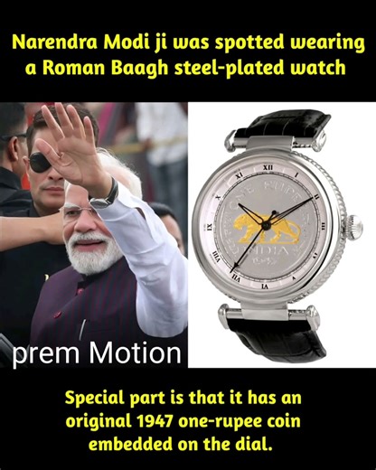 Prime Minister Narendra Modi has garnered massive attention for sporting a unique#modi#watch#luxury