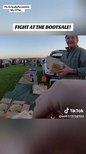 Boot Sale Showdown: A Surprising Offer Accepted