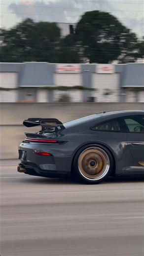 2026 Slate Grey Porsche GT3! Slammed on $13,999 Forged Wheels! 🔥 #velos #porsche #rich #luxurycar