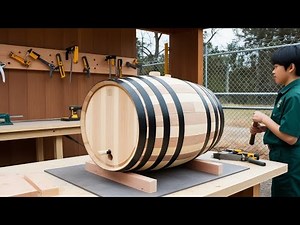 Crafting a Table Inspired by Oak Wine Barrels: Unique Woodworking Ideas