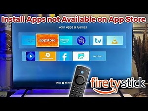 How to Install Any App on Fire TV Stick That's Not Available on the App Store