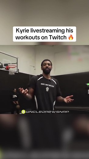 Kyrie Irving Livestreams Intense Basketball Workouts