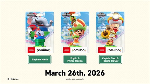 Elephant Mario, Prince Florian And Captain Toad amiibo Revealed | Nintendo Insider
