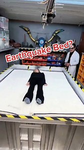 What if your bed could save your life during an earthquake? This Earthquake Safety Bed is no ordinary bed – it’s a life-saving shelter designed to protect you when disaster strikes. 🛏️➡️🛡️ ✅ The moment it detects danger, it automatically closes and shields you inside. ✅ Built with strong steel panels to withstand falling debris. ✅ Comes with emergency supplies & snacks so you can survive until help arrives. ✅ Turns your bedroom into a secure survival pod in seconds! Would you sleep in one of t