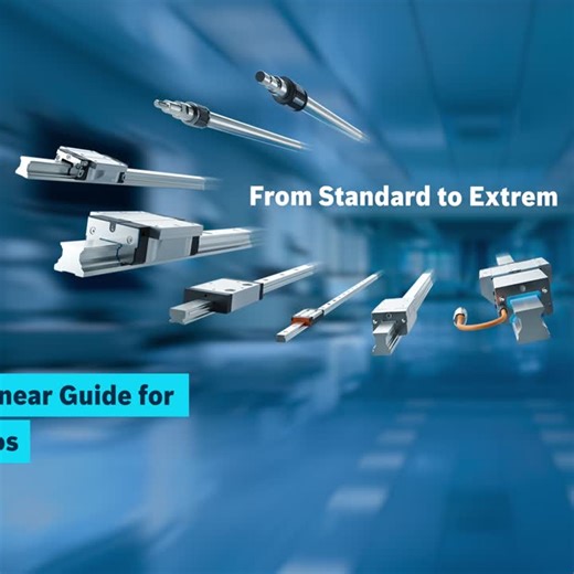 #boschrexroth #linearmotiontechnology #linearguides #webseminar | Bosch Rexroth