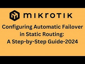 Configuring Automatic Failover in Static Routing: A Step-by-Step Guide-2024