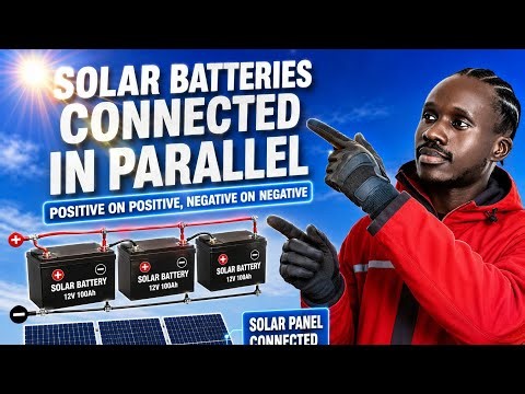 How Solar Batteries Are Connect In Parallel (Explained perfectly)