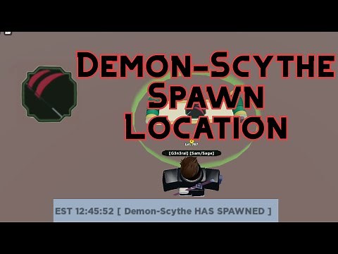 Shindo Life / Demon-Scythe Spawn Location / (CODE)