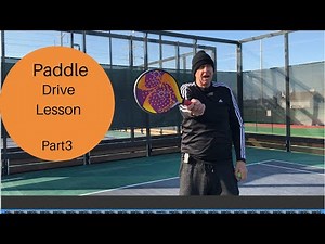 Platform Tennis Drive Lesson - Part 3