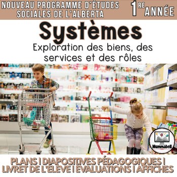 French Alberta Social Studies Curriculum on Systems for Grade 1 Students