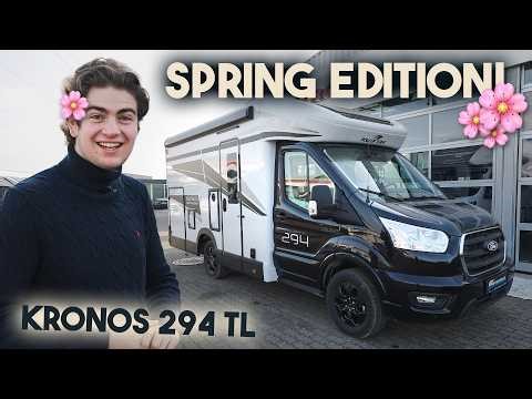 5 sleeping berths in a campervan-sized vehicle! 🤯 Roller Team Kronos 294 TL Spring Edition 🌸