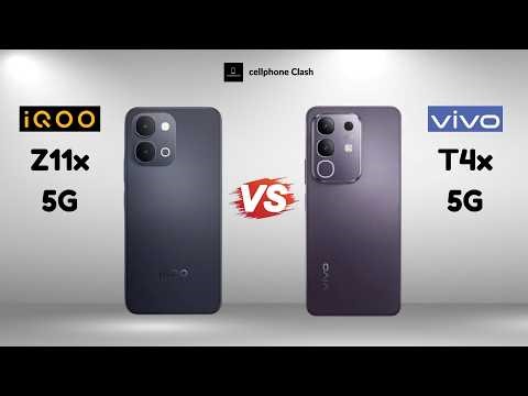 iQOO Z11x 5G Vs Vivo T4x 5G - Full Comparison 2026