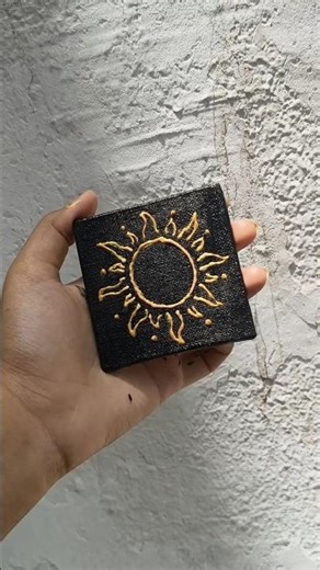 diy mini canvas painting/ room decor ideas/ Rapunzel diy #shorts #art