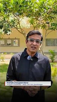 Dr. Anupam Rana on how M.Des IUxD at DAU combines Design, tech & user behaviour.