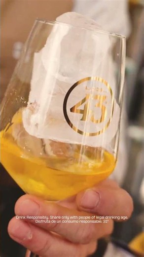 The Ibiza Spritz 43 is a fresh, fruity cocktail with a bright citrus twist.