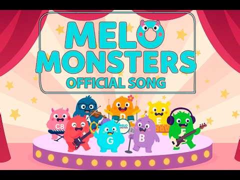 🎵 MELO MONSTERS Song | Official Video 🎹 | Sing, Dance & Move! | Original Song for Kids! 🎵
