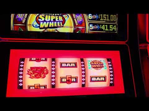 Quick Hit SUPER Wheel Slot Machine - WILD Free Games Bonus and More!! FUN Big Win!!