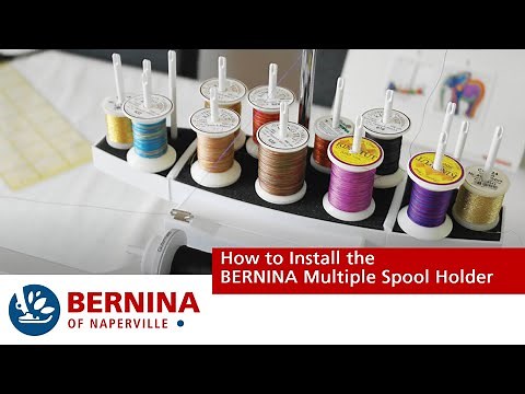 The BERNINA Multiple Spool Holder