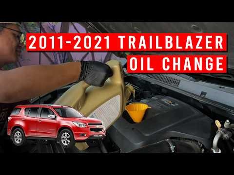 How to Change Engine Oil on Chevrolet Trailblazer (2011–2021) | DIY Guide