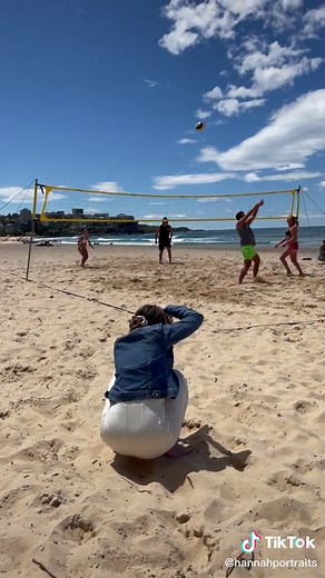 I saw this fun group of volleyball players and asked if I could paint them! Results will be posted soon! #tiktokart #artist #volleyball