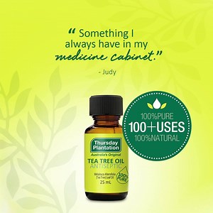 1.7K views · 60 reactions | With 100+ uses, Thursday Plantation Tea Tree Oil truly is nature’s first aid kit in a bottleTreat anything from scrapes and wounds, to fungal infections and sore throats easily and naturally. Available from Dis-Chem Pharmacies, Wellness Warehouse, and selected pharmacies and health stores nationwide. | Thursday Plantation SA | Facebook